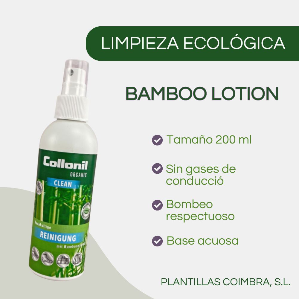 Collonil Organic- Limpieza Bamboo Lotion