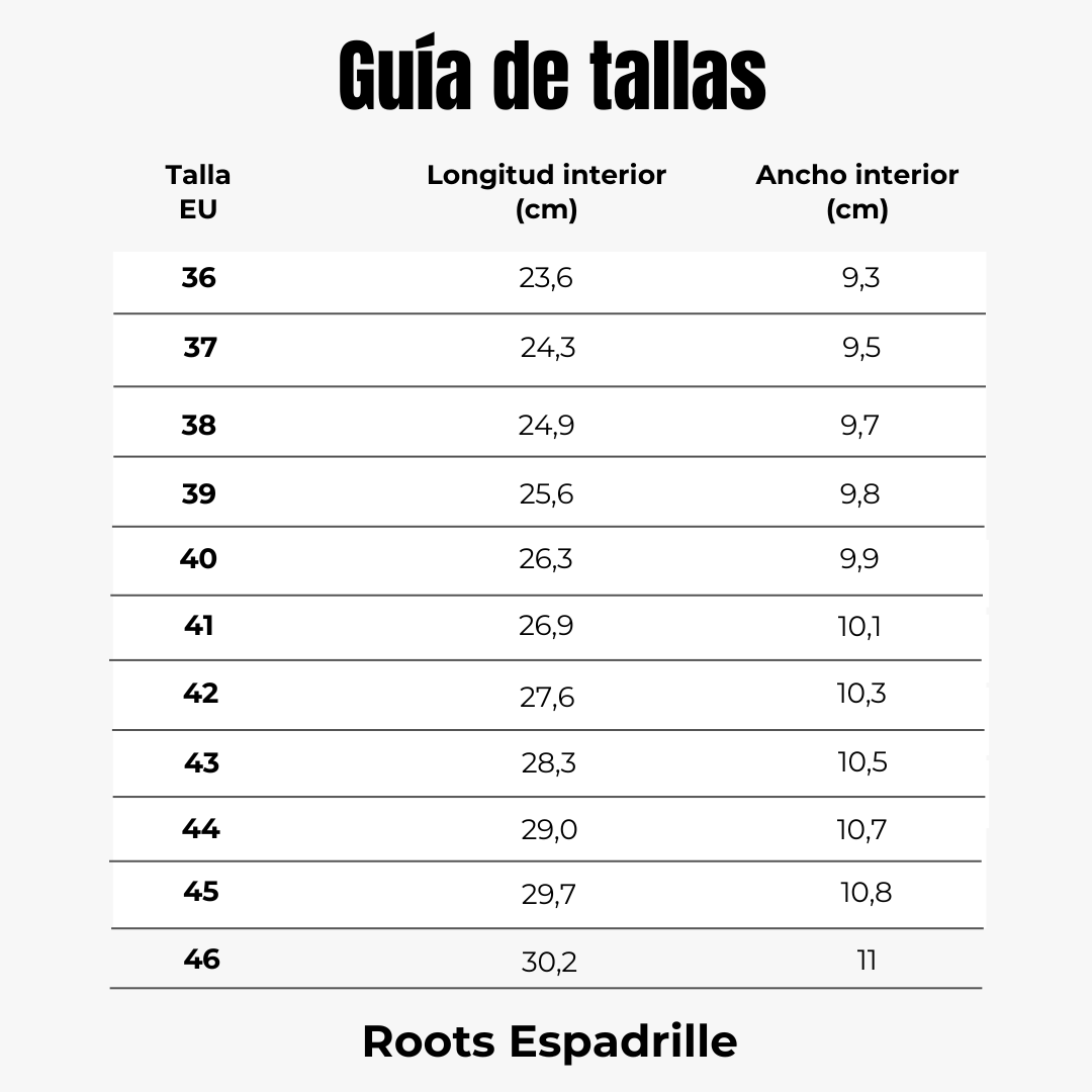 Roots Espadril Lino