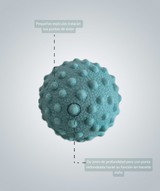 Pelota de masaje y acupresión.